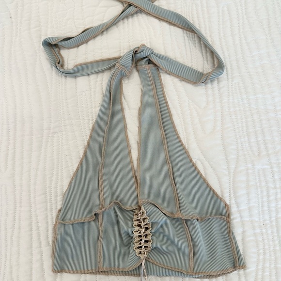 Seam Detail Crop Top Size XS New - Picture 1 of 7